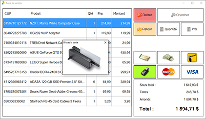 Logiciel de point de ventes (PoS)