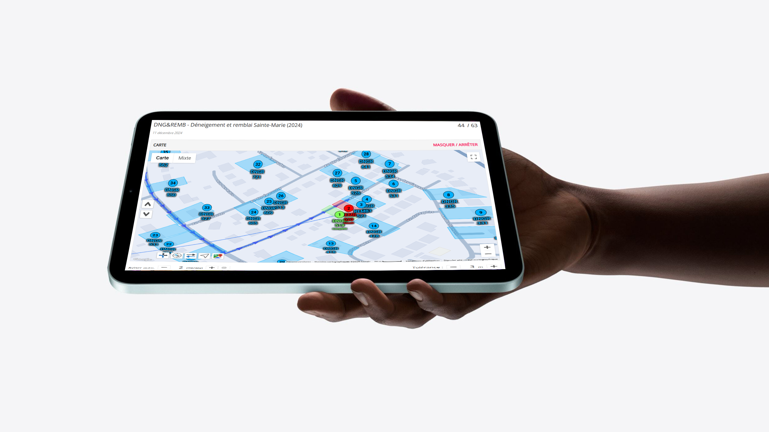 Application mobile